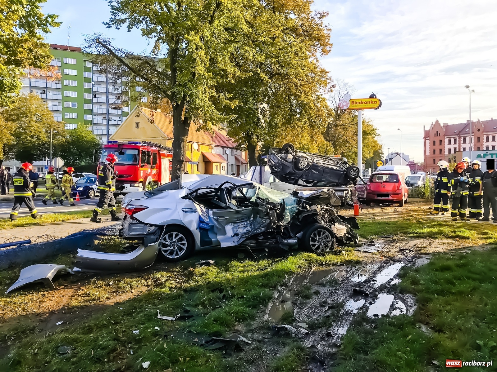 Zdjęcie w galerii na portalu naszraciborz.pl: Komunikat policji w sprawie zdarzenia na Opawskiej  wiadomości z regionu