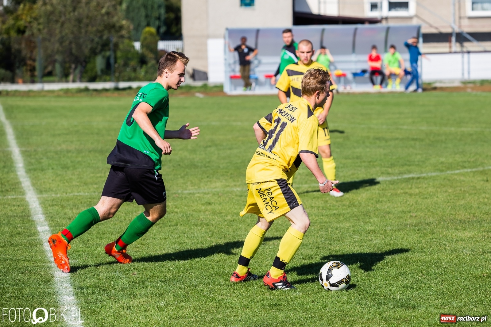 Zdjęcie w galerii na portalu naszraciborz.pl: C klasa: Rezerwy Studziennej dogoniły Tworków wiadomości z regionu