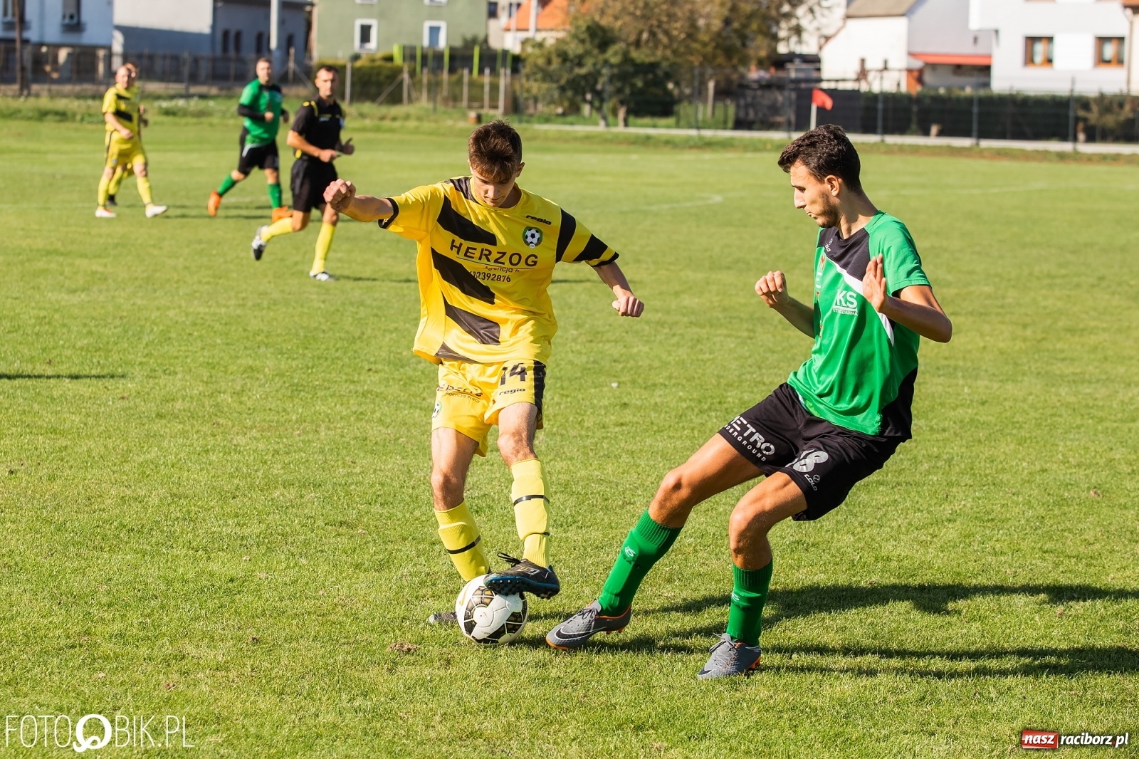 Zdjęcie w galerii na portalu naszraciborz.pl: C klasa: Rezerwy Studziennej dogoniły Tworków wiadomości z regionu