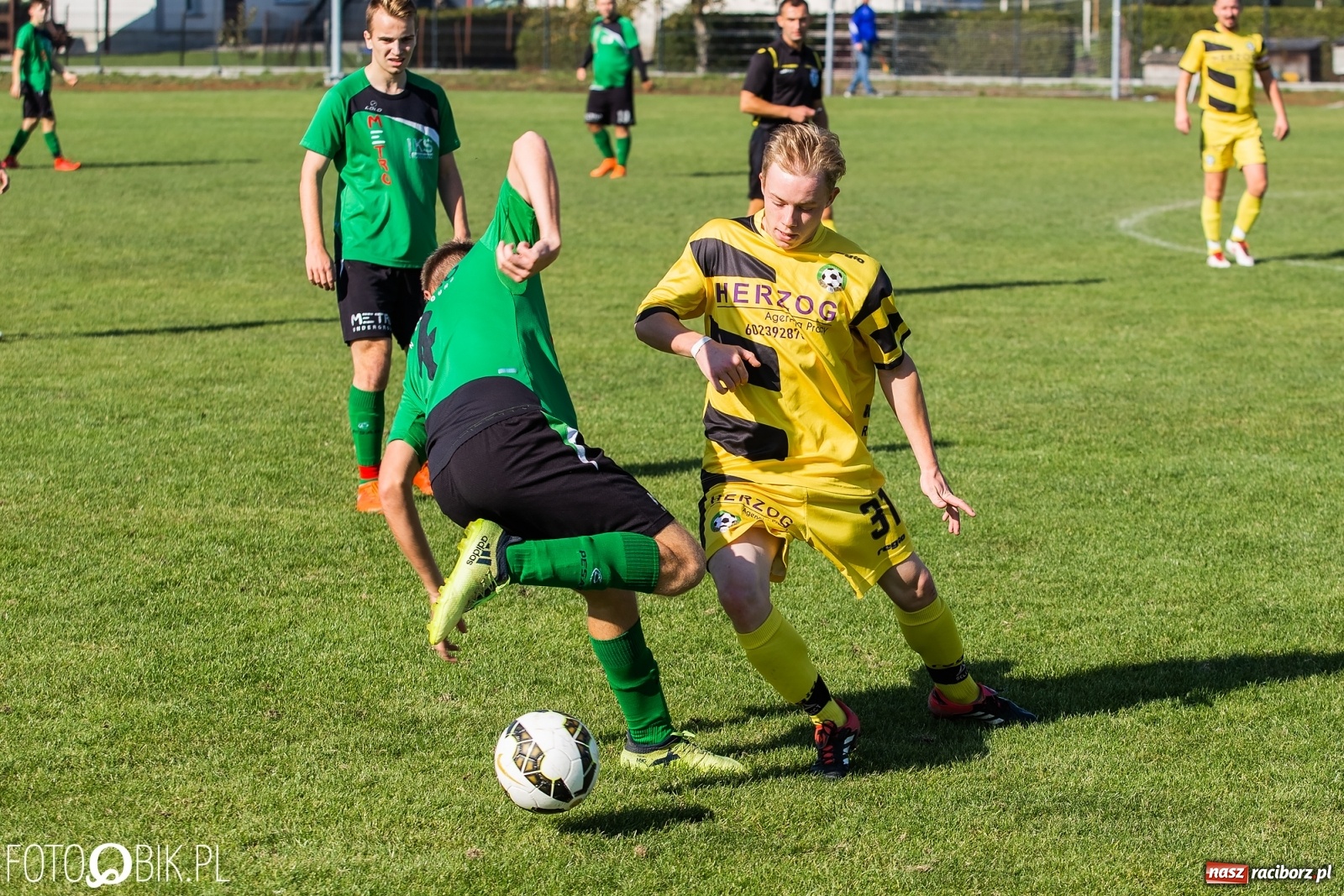Zdjęcie w galerii na portalu naszraciborz.pl: C klasa: Rezerwy Studziennej dogoniły Tworków wiadomości z regionu