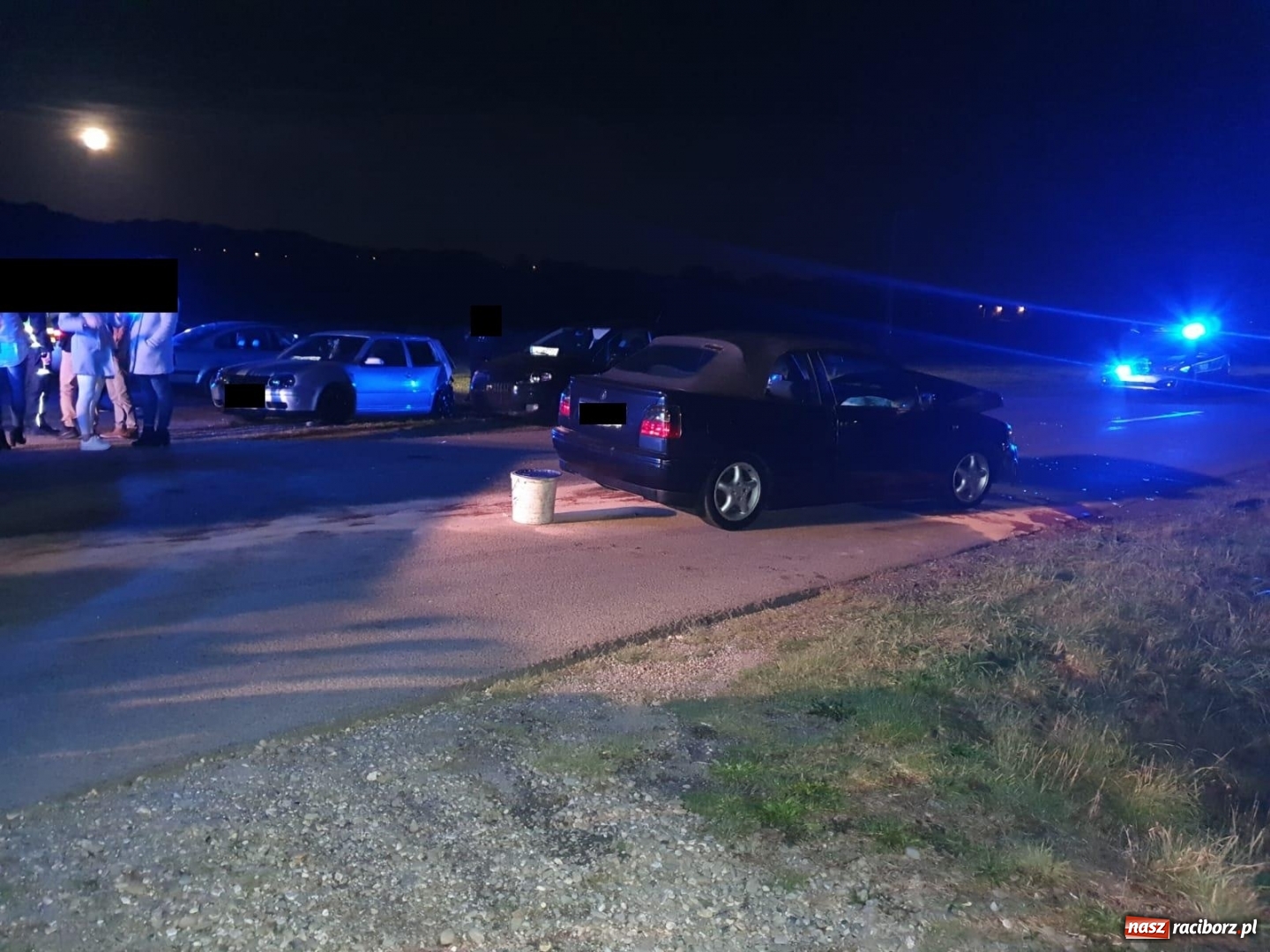 Zdjęcie w galerii na portalu naszraciborz.pl: Raciborzanin sprawcą kraksy przy polderze. Dochodzi tu do nielegalnych wyścigów wiadomości z regionu