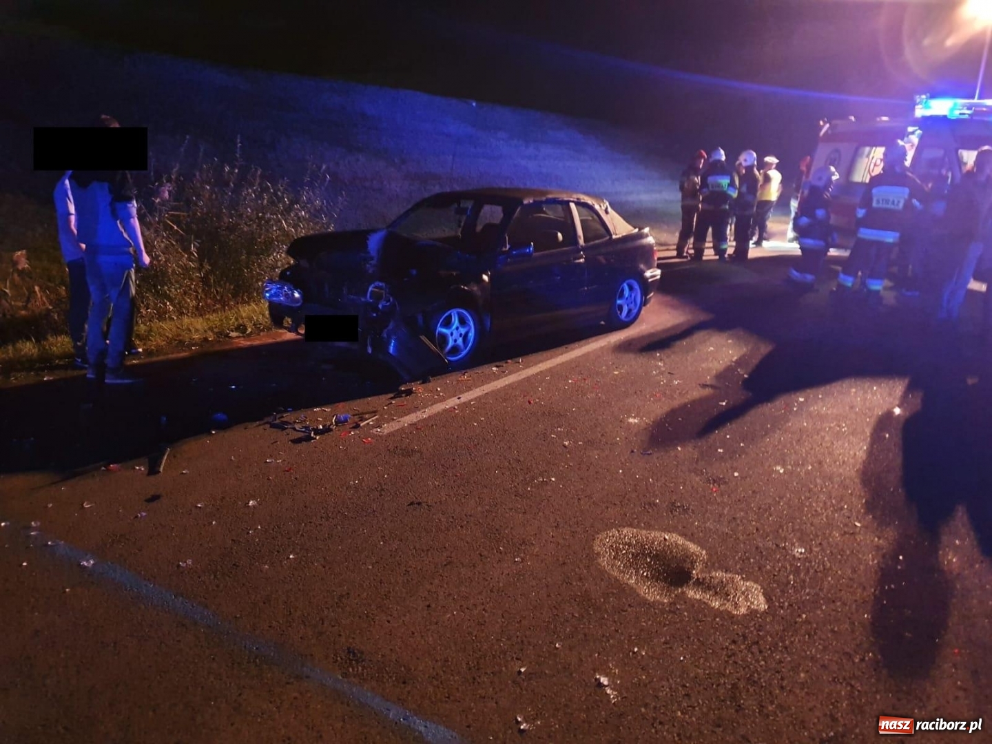 Zdjęcie w galerii na portalu naszraciborz.pl: Raciborzanin sprawcą kraksy przy polderze. Dochodzi tu do nielegalnych wyścigów wiadomości z regionu