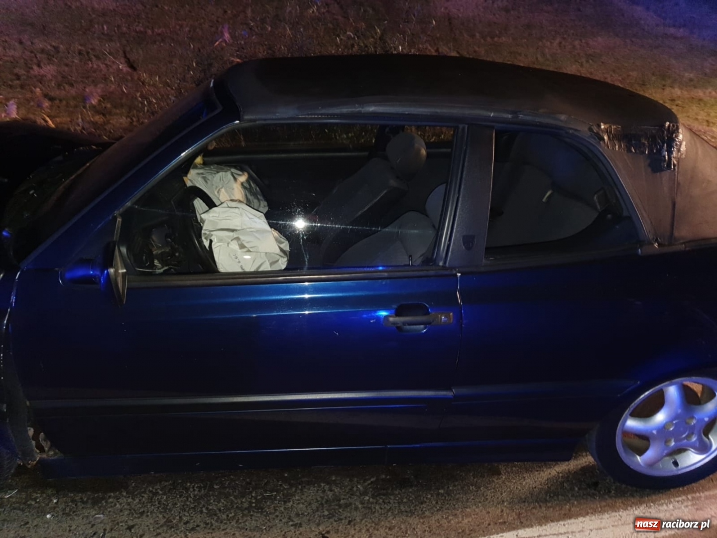 Zdjęcie w galerii na portalu naszraciborz.pl: Raciborzanin sprawcą kraksy przy polderze. Dochodzi tu do nielegalnych wyścigów wiadomości z regionu