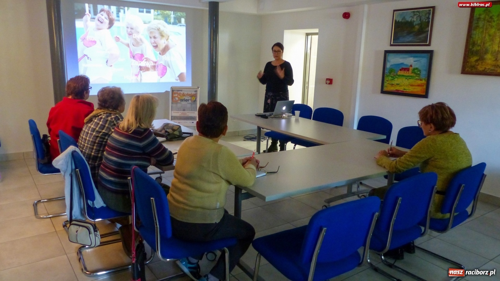 Zdjęcie w galerii na portalu naszraciborz.pl: W raciborskiej książnicy ruszył projekt Biblioteka Bez Barier wiadomości z regionu