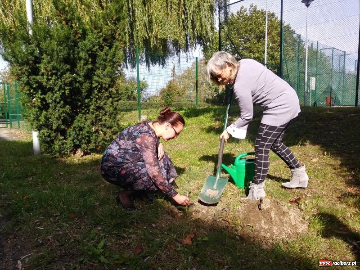 Zdjęcie w galerii na portalu naszraciborz.pl: W kuźniańskiej podstawówce powstała Zielona Pracownia wiadomości z regionu