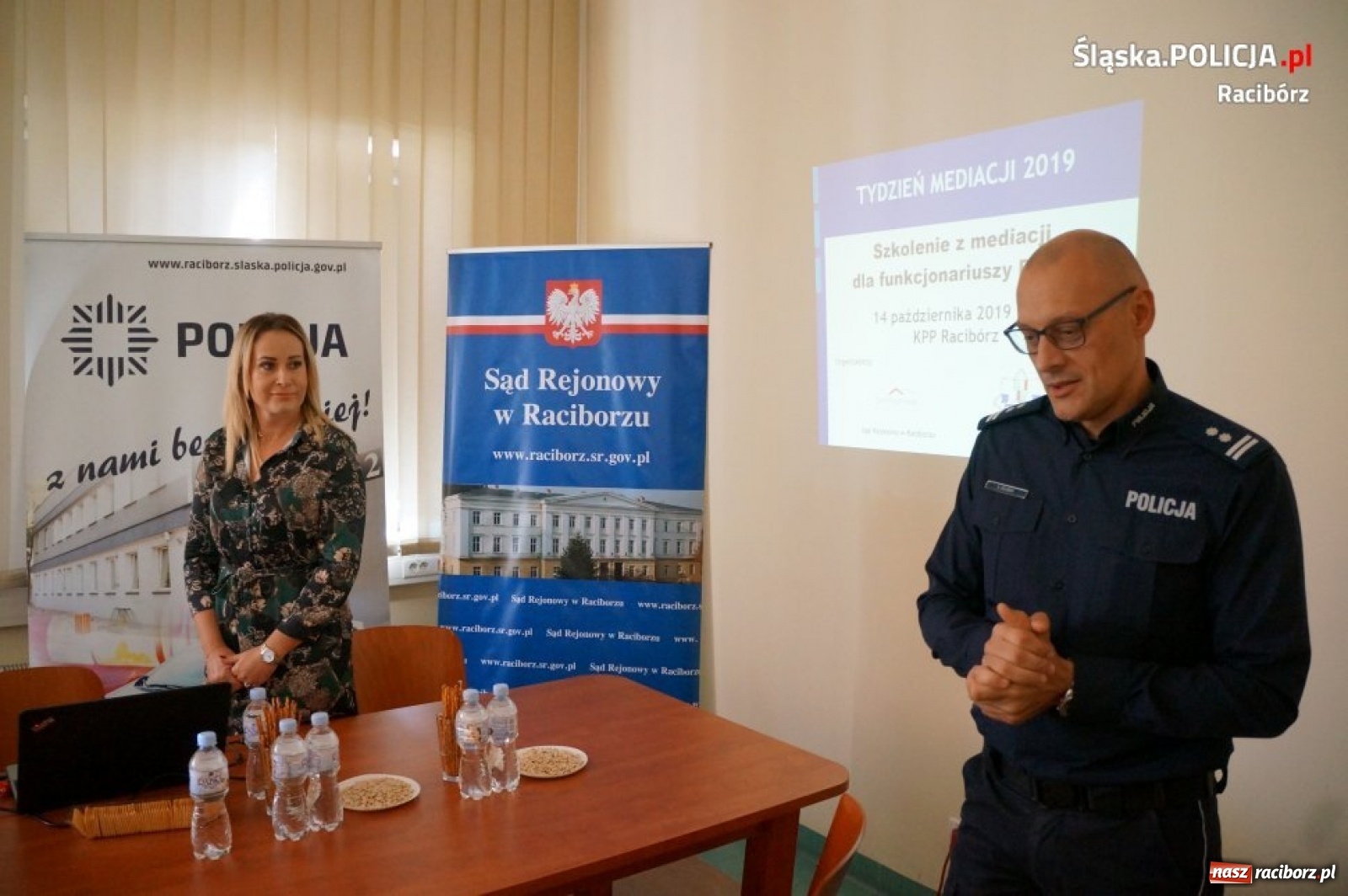 Zdjęcie w galerii na portalu naszraciborz.pl: Szkolenie w ramach międzynarodowego Dnia i Tygodnia Mediacji wiadomości z regionu