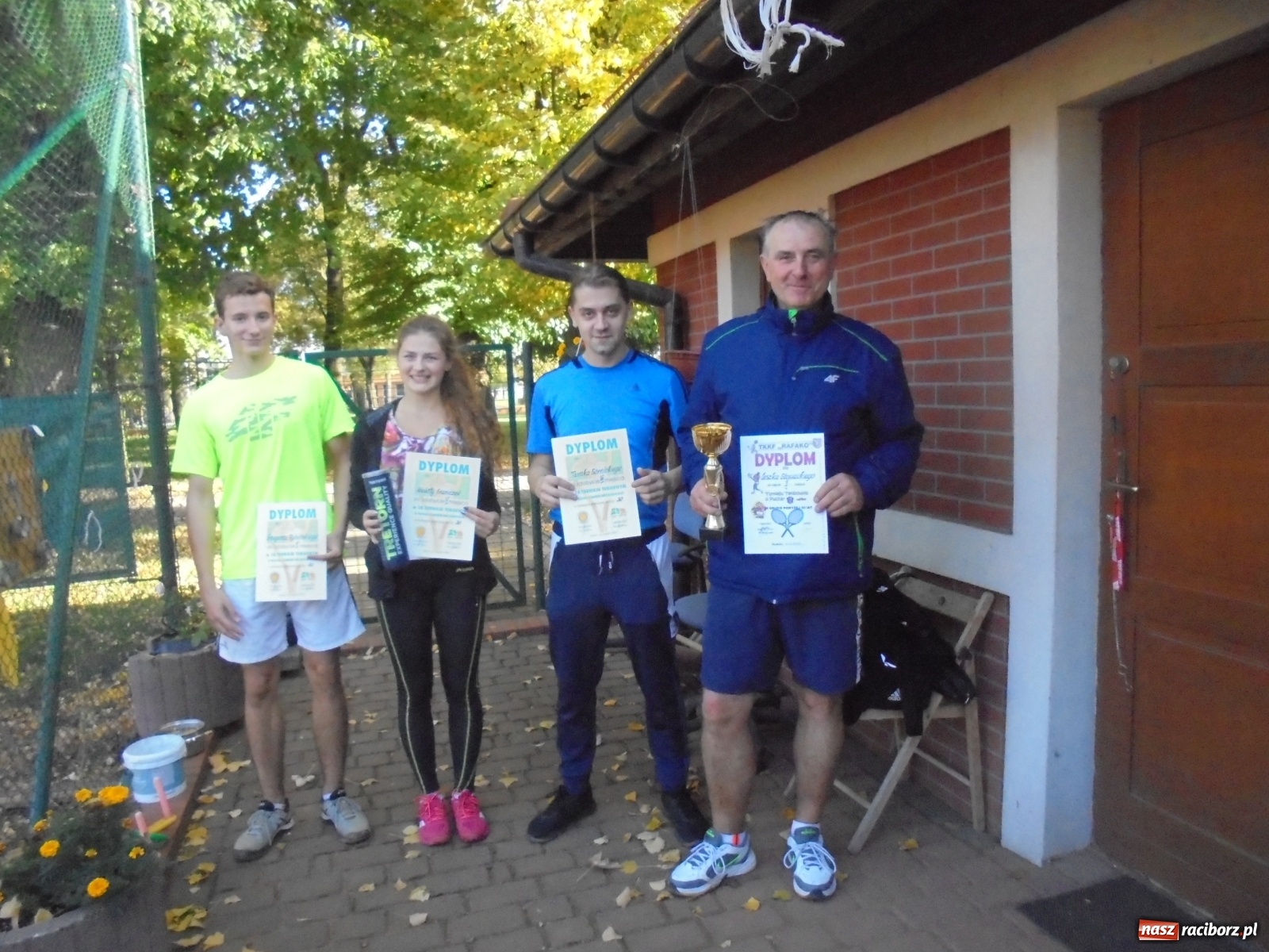 Zdjęcie w galerii na portalu naszraciborz.pl: Tenisowe zmagania na korcie Rafako wiadomości z regionu