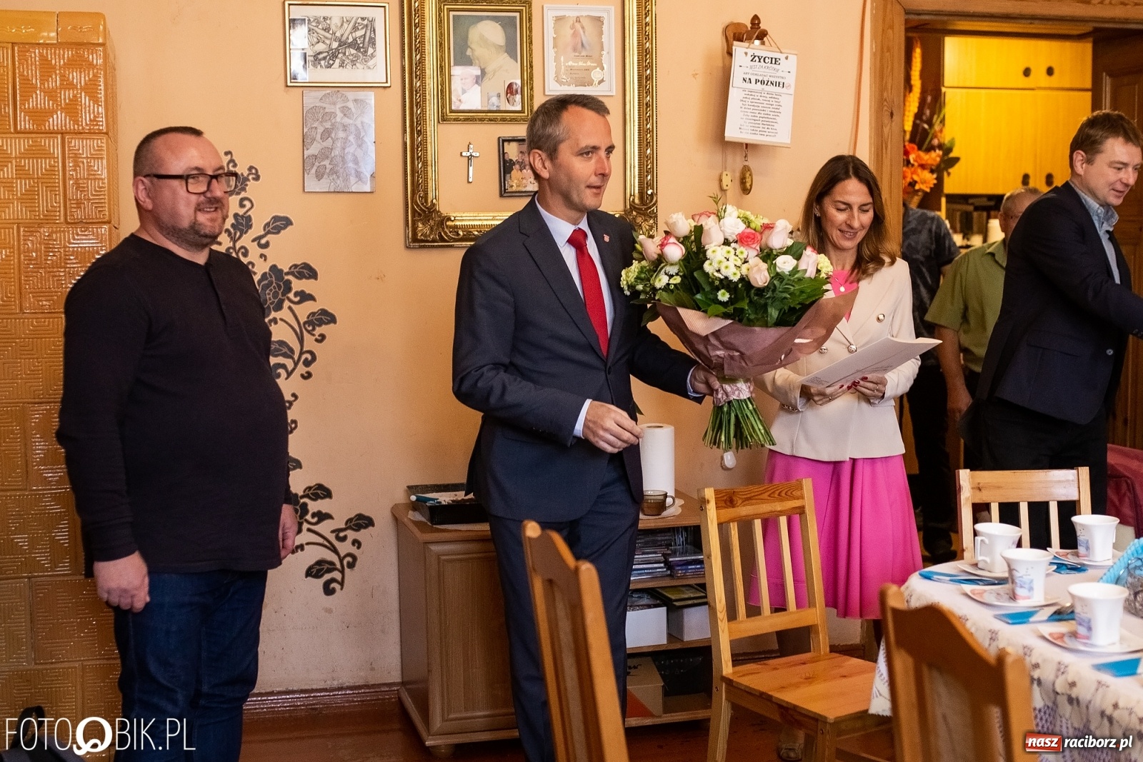 Zdjęcie w galerii na portalu naszraciborz.pl: Stulatek Paweł Kołek z Raciborza odebrał gratulacje od prezydenta wiadomości z regionu