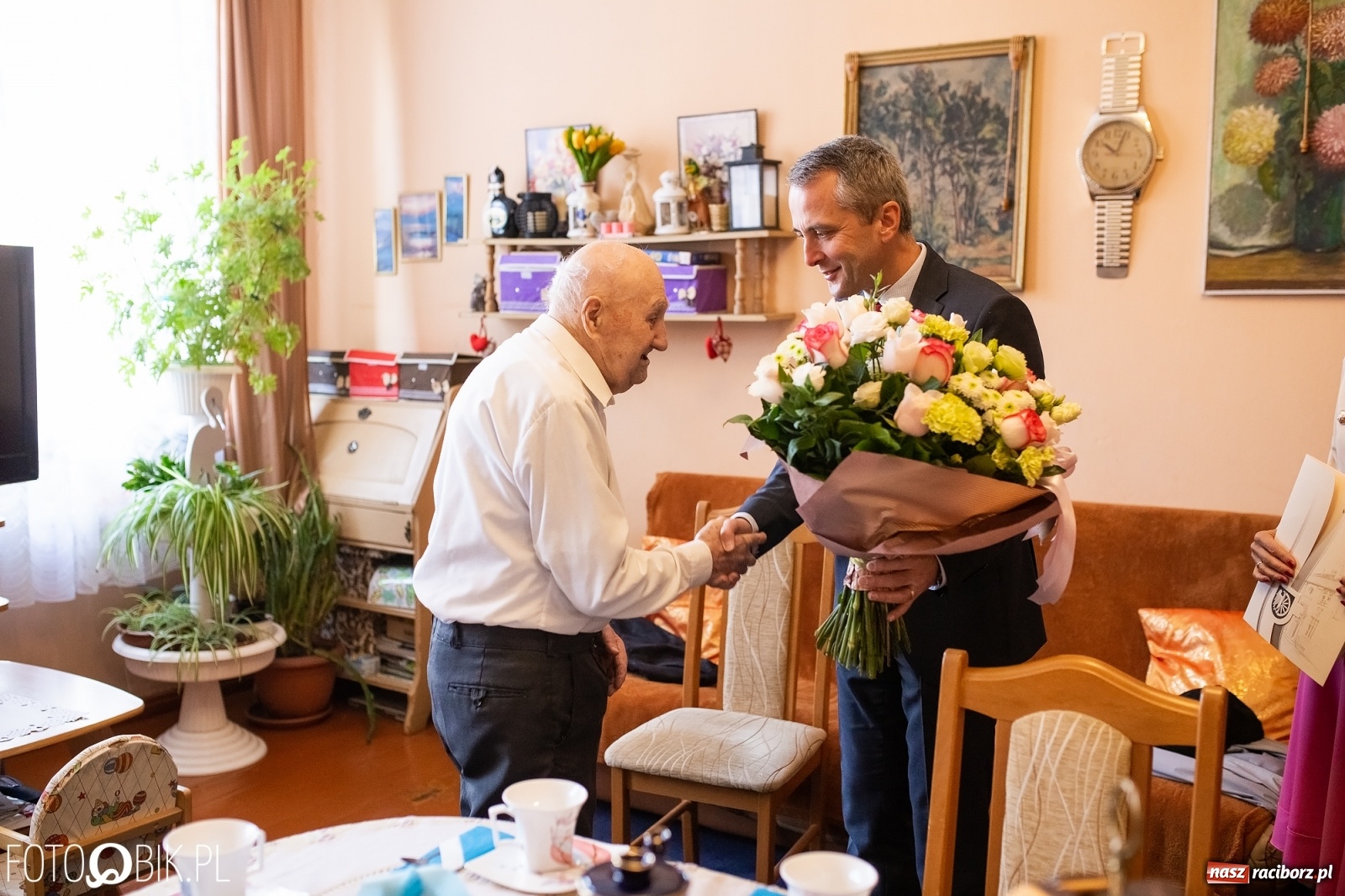 Zdjęcie w galerii na portalu naszraciborz.pl: Stulatek Paweł Kołek z Raciborza odebrał gratulacje od prezydenta wiadomości z regionu