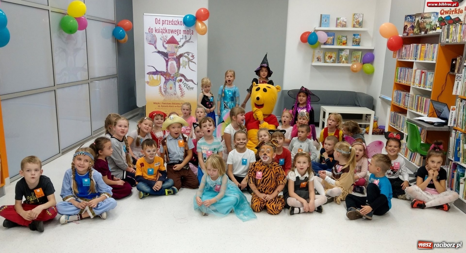 Zdjęcie w galerii na portalu naszraciborz.pl: Urodziny Kubusia Puchatka w raciborskiej bibliotece  wiadomości z regionu
