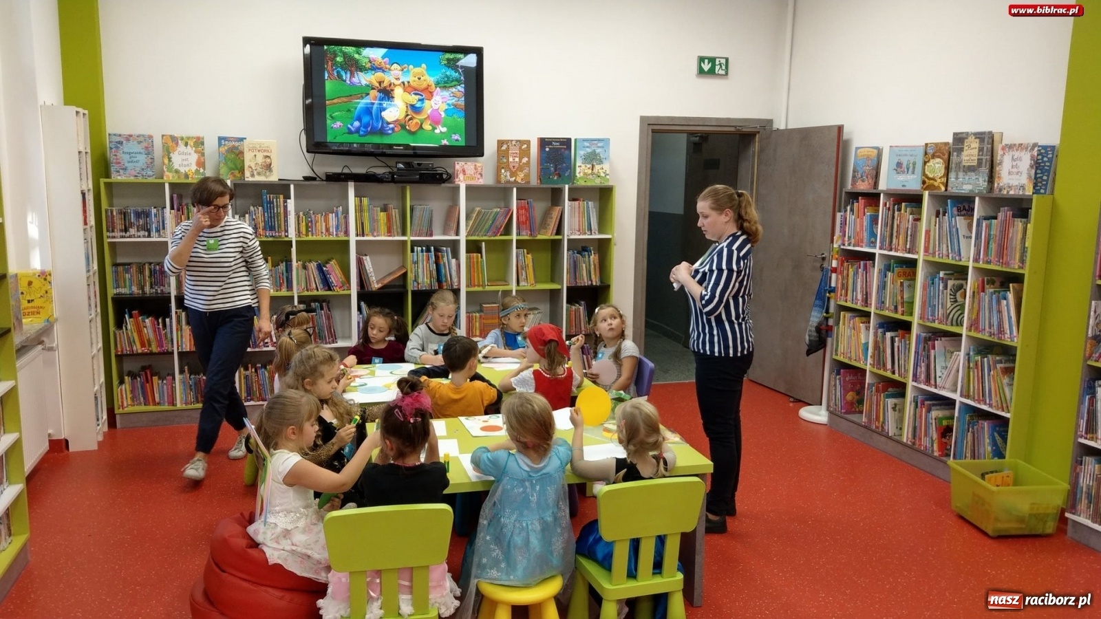 Zdjęcie w galerii na portalu naszraciborz.pl: Urodziny Kubusia Puchatka w raciborskiej bibliotece  wiadomości z regionu