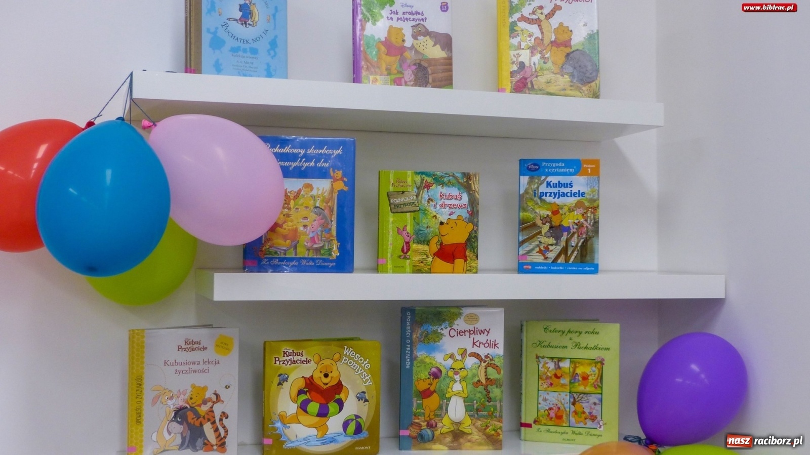 Zdjęcie w galerii na portalu naszraciborz.pl: Urodziny Kubusia Puchatka w raciborskiej bibliotece  wiadomości z regionu