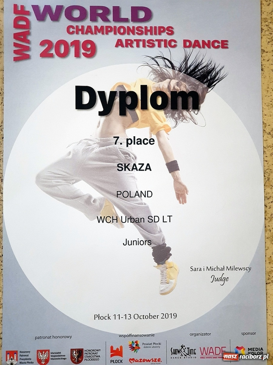 Zdjęcie w galerii na portalu naszraciborz.pl: SKAZA przywiozła do Raciborza ZŁOTO Mistrzostw Świata! wiadomości z regionu