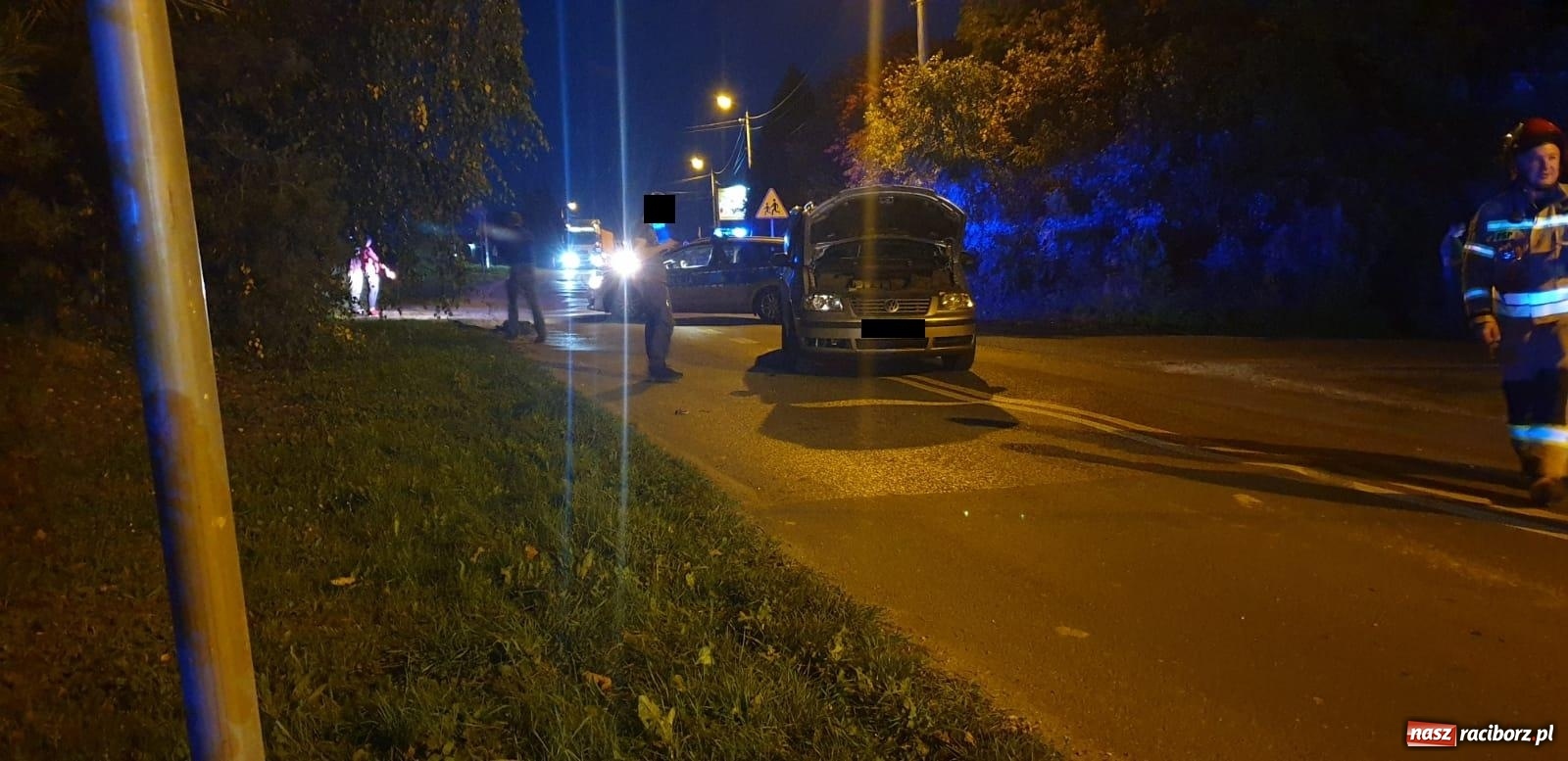 Zdjęcie w galerii na portalu naszraciborz.pl: Zderzenie dwóch volkswagenów w Pawłowie [FOTO] wiadomości z regionu