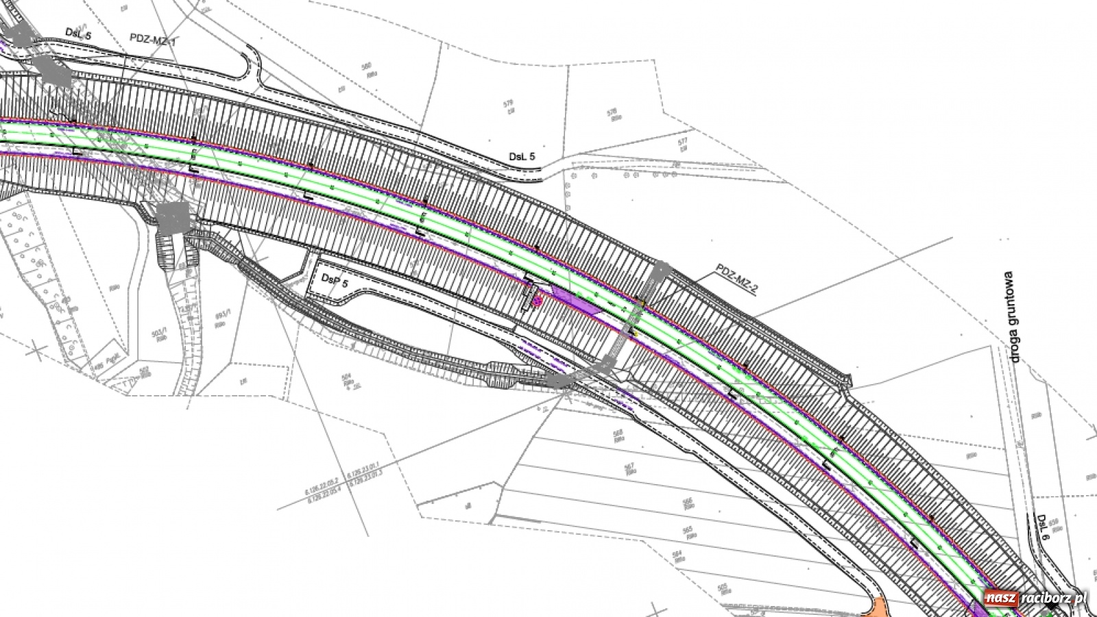 Zdjęcie w galerii na portalu naszraciborz.pl: Wschodnia obwodnica Raciborza. Co czeka Miedonię? wiadomości z regionu