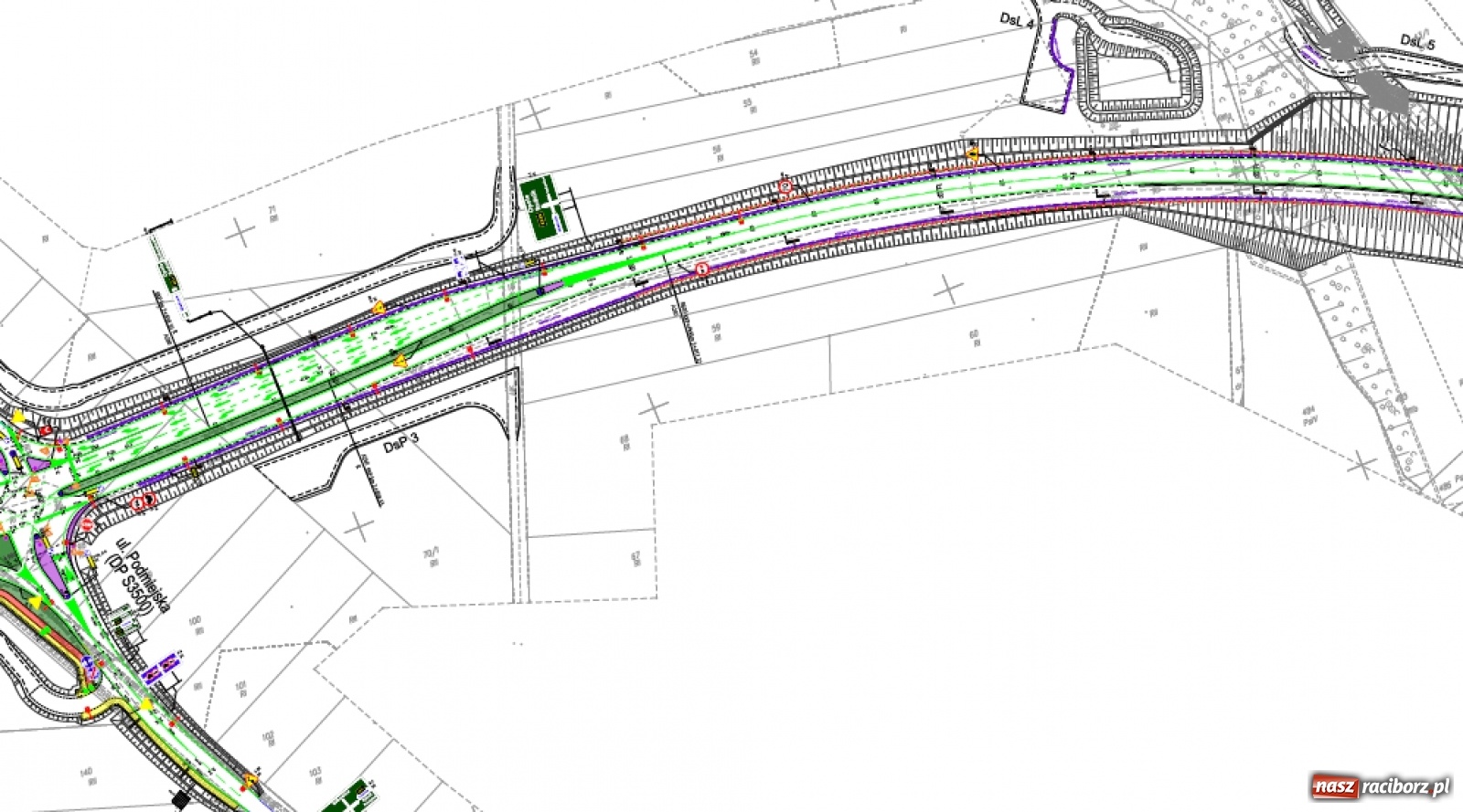 Zdjęcie w galerii na portalu naszraciborz.pl: Wschodnia obwodnica Raciborza. Co czeka Miedonię? wiadomości z regionu