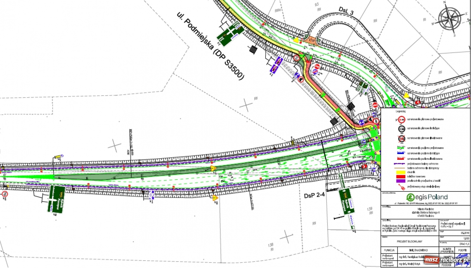 Zdjęcie w galerii na portalu naszraciborz.pl: Wschodnia obwodnica Raciborza. Co czeka Miedonię? wiadomości z regionu