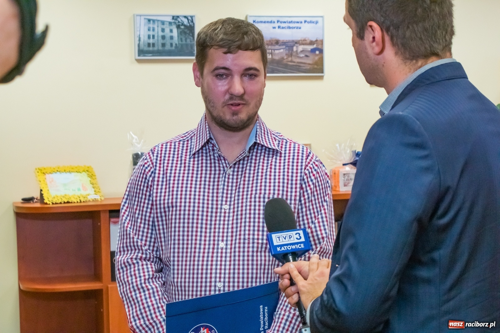 Zdjęcie w galerii na portalu naszraciborz.pl: Wzorowy obywatel i bohater. Zatrzymał sprawcę kolizji z Opawskiej wiadomości z regionu