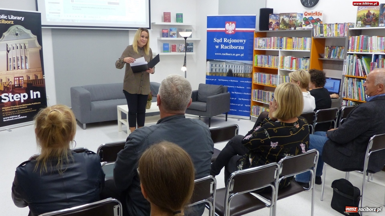 Zdjęcie w galerii na portalu naszraciborz.pl: Międzynarodowy Tydzień Mediacji w raciborskiej bibliotece wiadomości z regionu