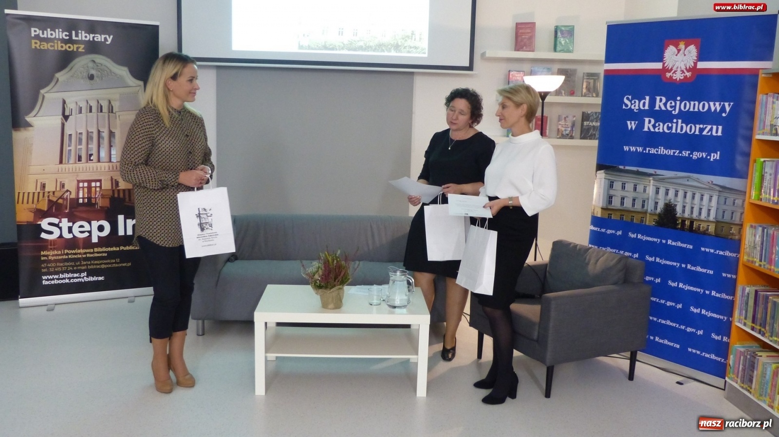 Zdjęcie w galerii na portalu naszraciborz.pl: Międzynarodowy Tydzień Mediacji w raciborskiej bibliotece wiadomości z regionu