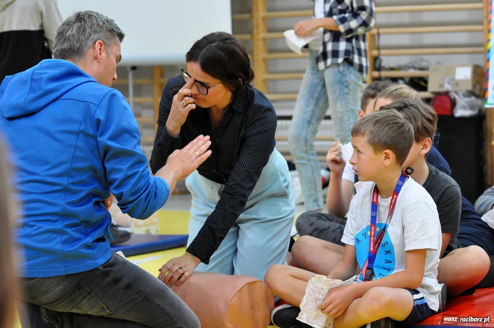Zdjęcie w galerii na portalu naszraciborz.pl: #UczymyRatować w SP 1 na Ostrogu [FOTO i WIDEO]  wiadomości z regionu