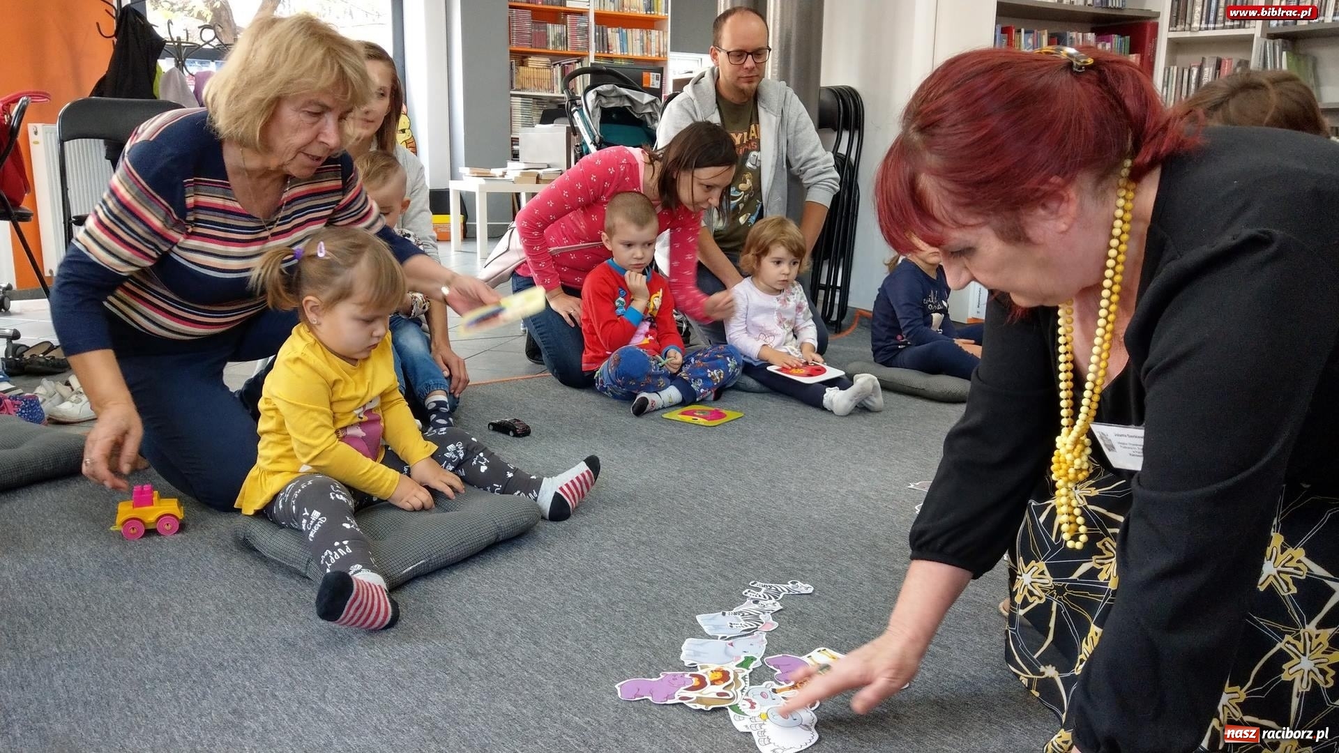 Zdjęcie w galerii na portalu naszraciborz.pl: Zwierzaki-dzieciaki w Klubie Malucha na Ostrogu wiadomości z regionu