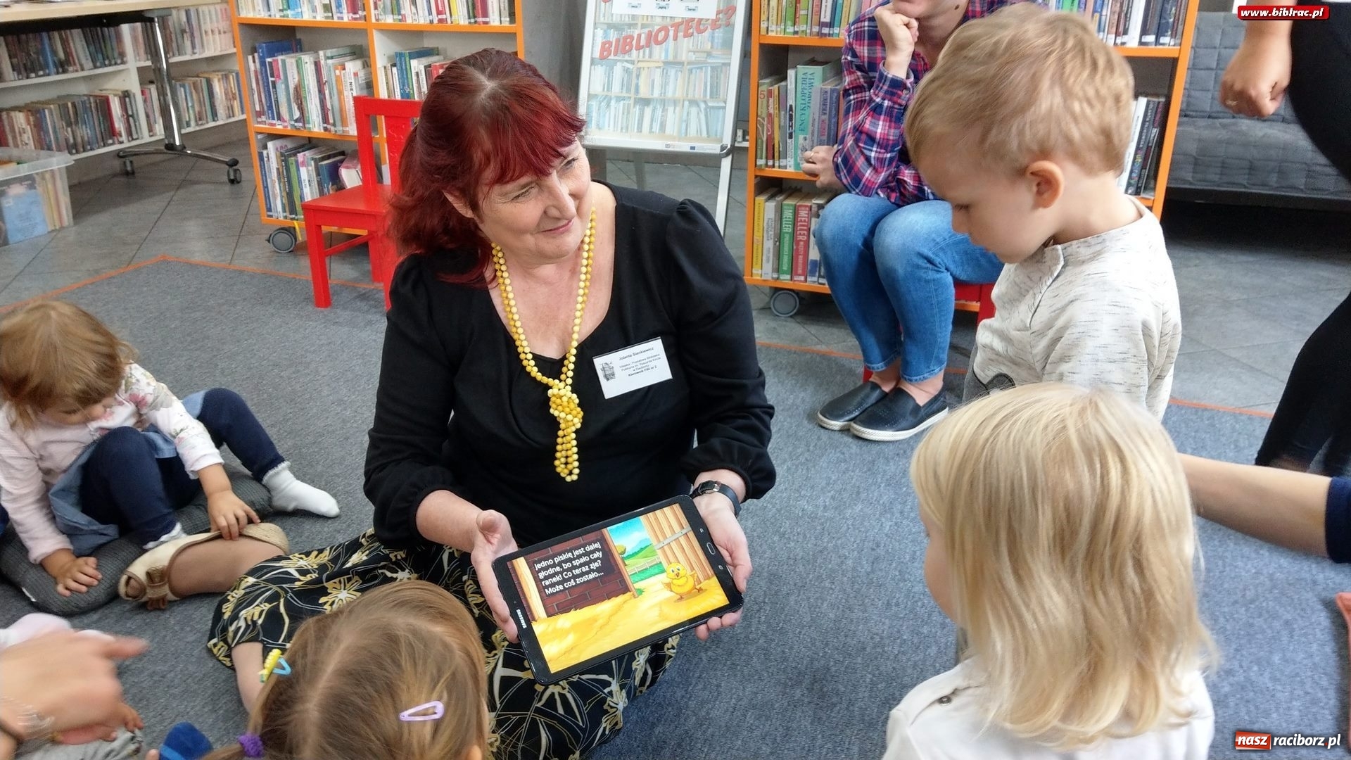 Zdjęcie w galerii na portalu naszraciborz.pl: Zwierzaki-dzieciaki w Klubie Malucha na Ostrogu wiadomości z regionu