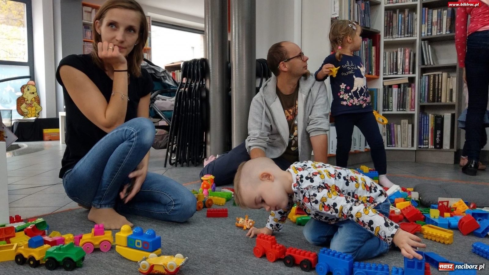 Zdjęcie w galerii na portalu naszraciborz.pl: Zwierzaki-dzieciaki w Klubie Malucha na Ostrogu wiadomości z regionu