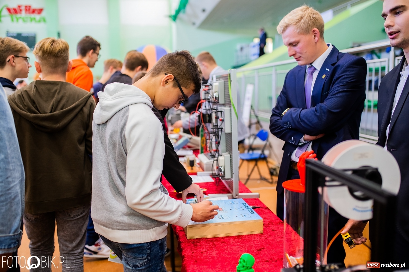Zdjęcie w galerii na portalu naszraciborz.pl: Raciborski Festiwal Perspektyw w Arenie Rafako wiadomości z regionu