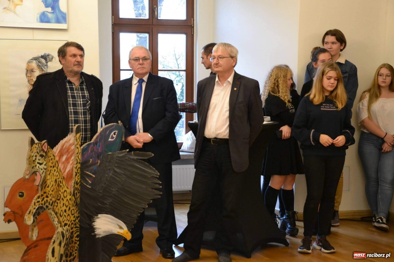 Zdjęcie w galerii na portalu naszraciborz.pl: Młodzieżowy Tydzień Sztuki - wernisaż na Zamku Piastowskim wiadomości z regionu