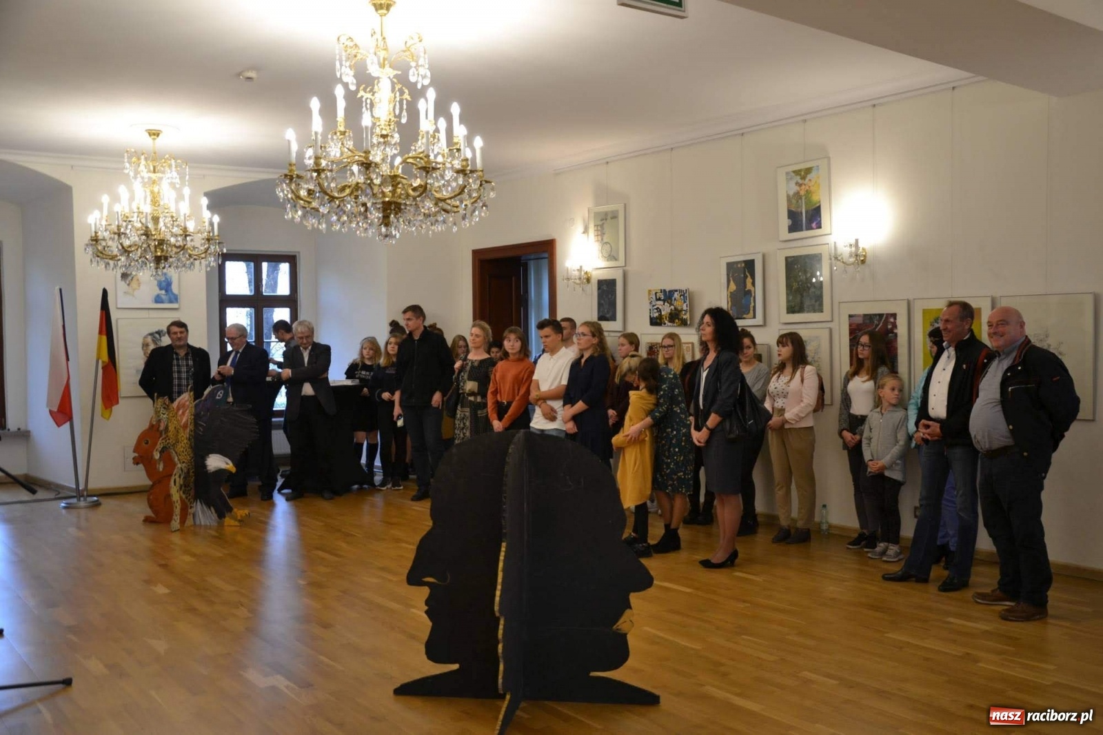 Zdjęcie w galerii na portalu naszraciborz.pl: Młodzieżowy Tydzień Sztuki - wernisaż na Zamku Piastowskim wiadomości z regionu