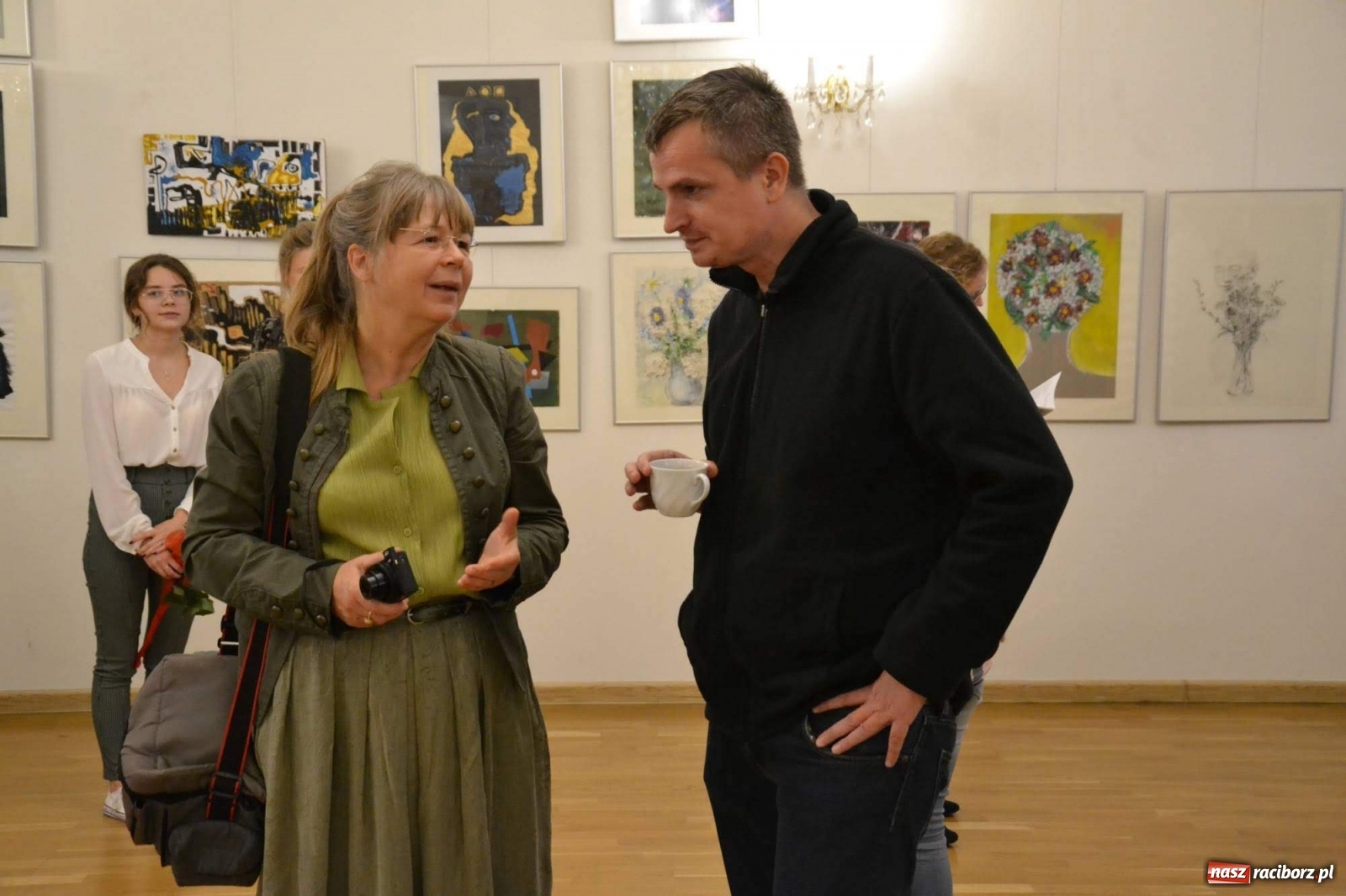 Zdjęcie w galerii na portalu naszraciborz.pl: Młodzieżowy Tydzień Sztuki - wernisaż na Zamku Piastowskim wiadomości z regionu