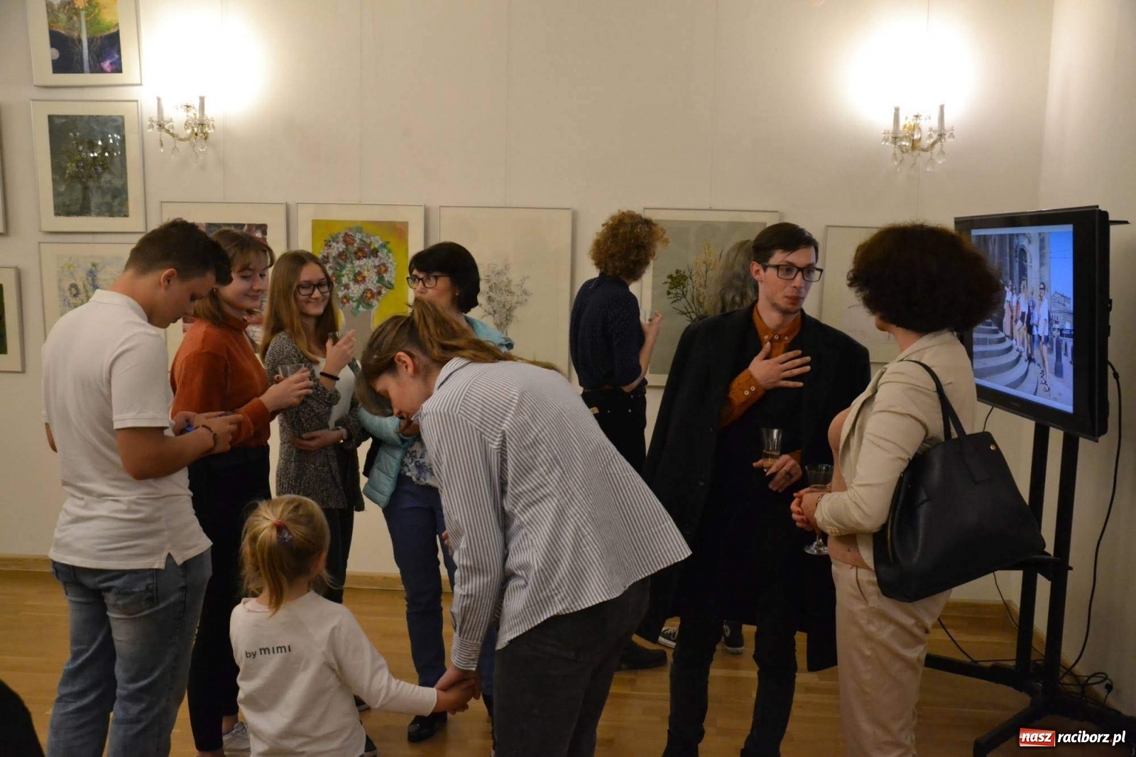 Zdjęcie w galerii na portalu naszraciborz.pl: Młodzieżowy Tydzień Sztuki - wernisaż na Zamku Piastowskim wiadomości z regionu
