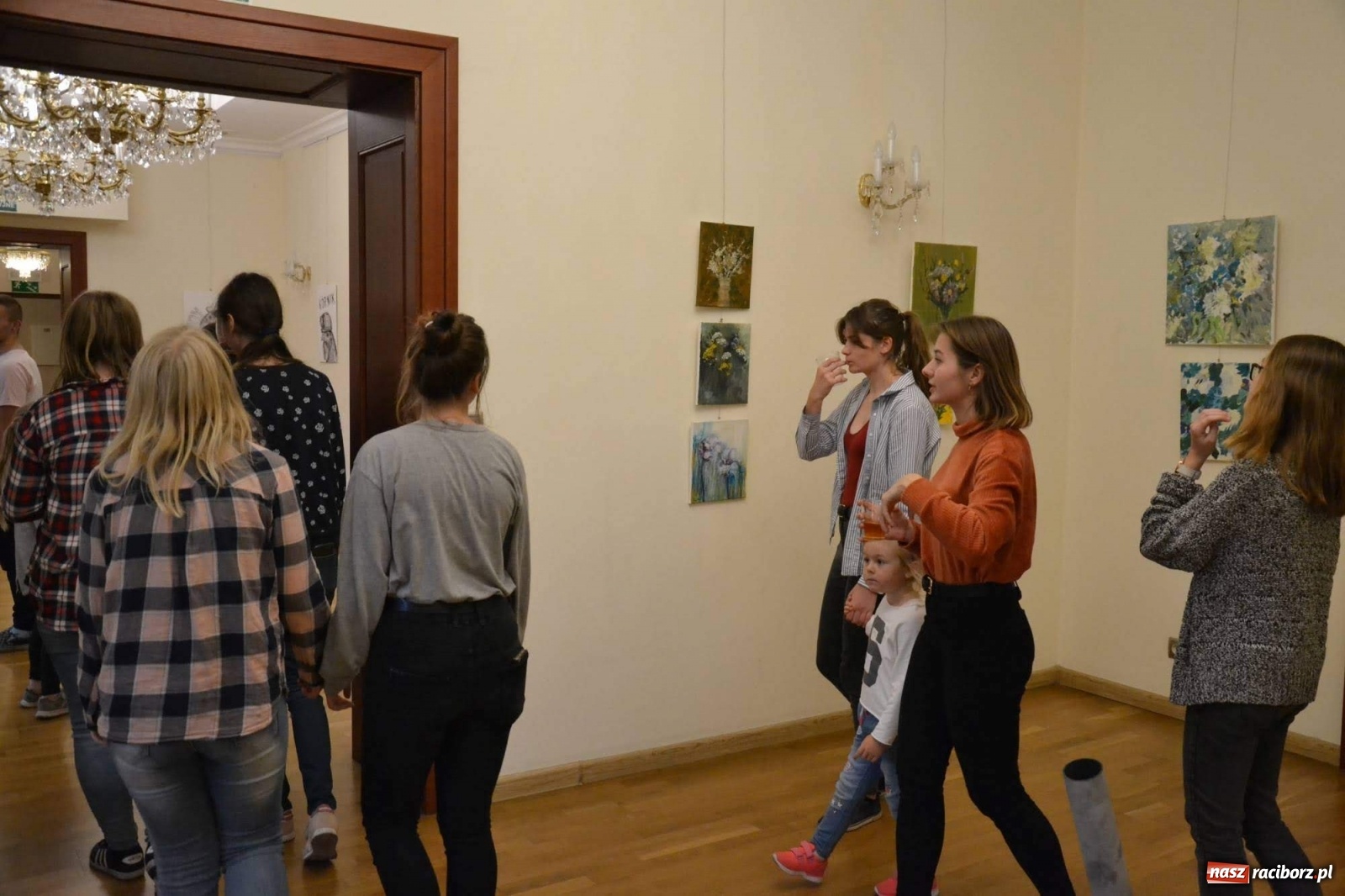 Zdjęcie w galerii na portalu naszraciborz.pl: Młodzieżowy Tydzień Sztuki - wernisaż na Zamku Piastowskim wiadomości z regionu