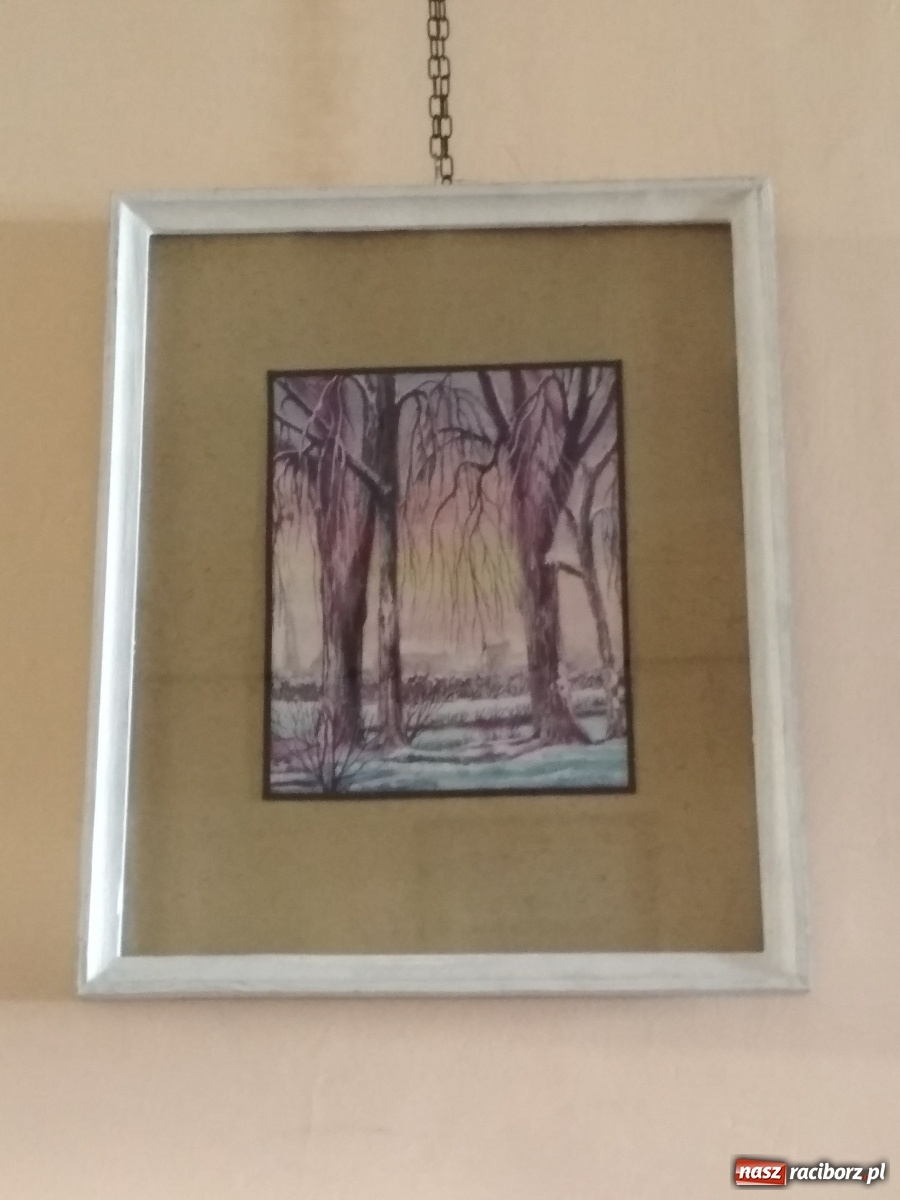 Zdjęcie w galerii na portalu naszraciborz.pl: Wystawa prac Mariana Chmieleckiego w Bibliotece Pedagogicznej wiadomości z regionu