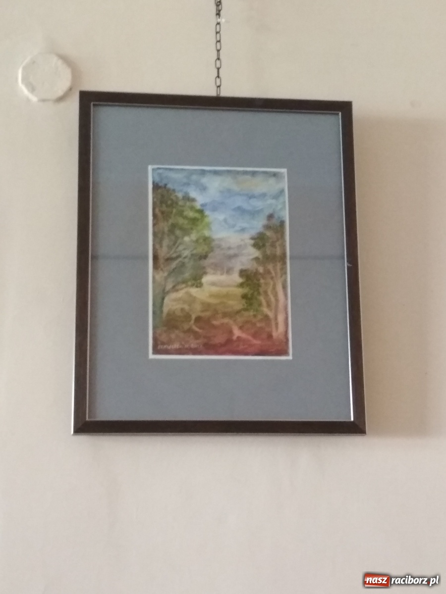 Zdjęcie w galerii na portalu naszraciborz.pl: Wystawa prac Mariana Chmieleckiego w Bibliotece Pedagogicznej wiadomości z regionu