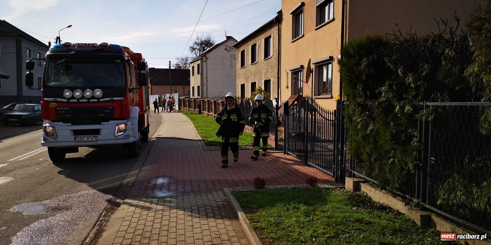 Zdjęcie w galerii na portalu naszraciborz.pl: Pożar w Krzanowicach. Spłonęła doszczętnie altana [FOTO i WIDEO] wiadomości z regionu