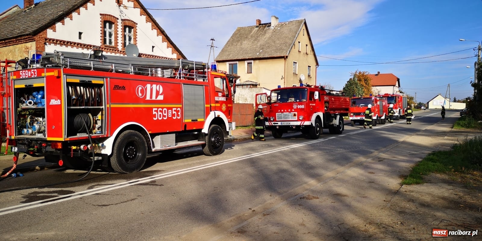 Zdjęcie w galerii na portalu naszraciborz.pl: Pożar w Krzanowicach. Spłonęła doszczętnie altana [FOTO i WIDEO] wiadomości z regionu