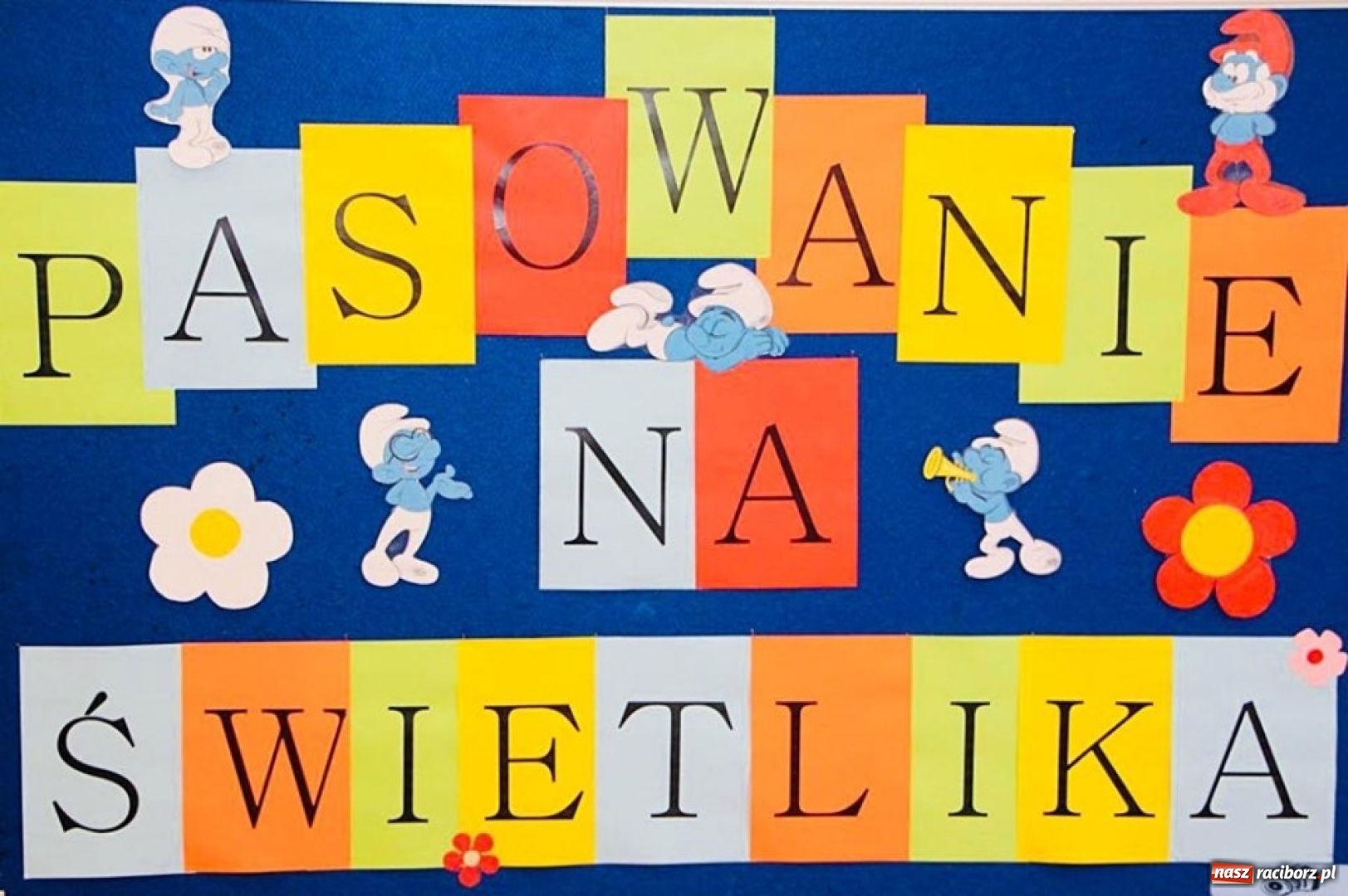 Zdjęcie w galerii na portalu naszraciborz.pl: W SP 13 pasowali na świetlika  wiadomości z regionu