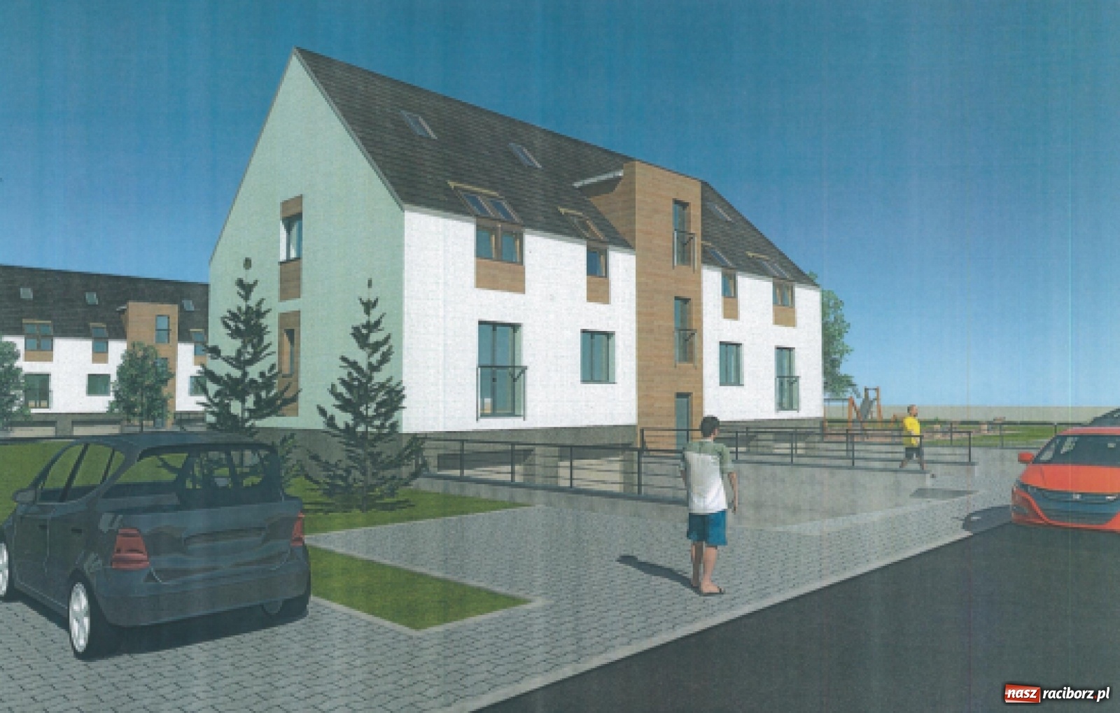 Zdjęcie w galerii na portalu naszraciborz.pl: Przy Siwonia ma powstać nowe osiedle domów wielorodzinnych [FOTO] wiadomości z regionu