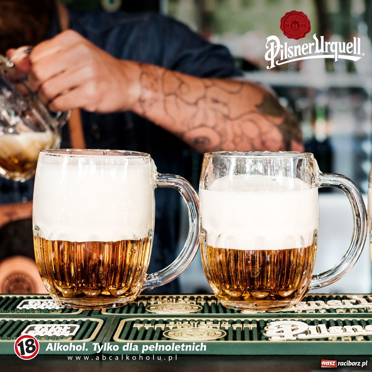 Zdjęcie w galerii na portalu naszraciborz.pl: Piwowar piwo warzy, barman je tworzy wiadomości z regionu