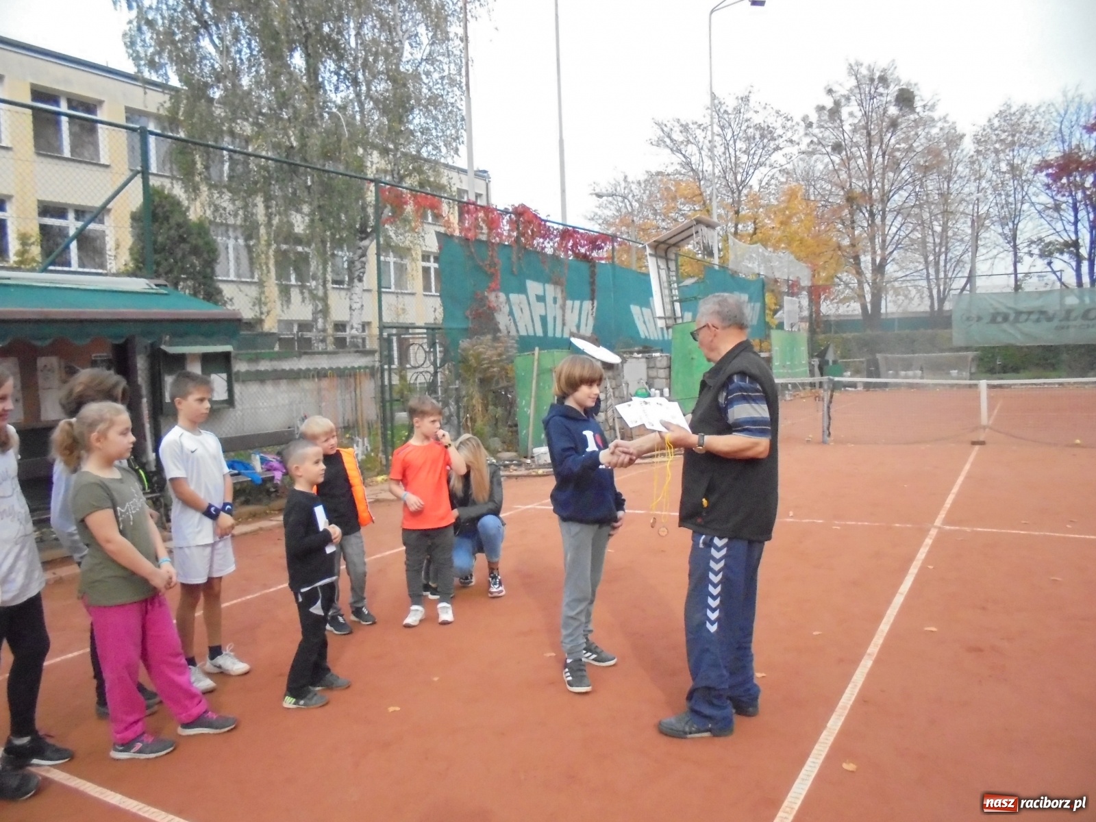 Zdjęcie w galerii na portalu naszraciborz.pl: Młodzi tenisiści rywalizowali na kortach Rafako wiadomości z regionu