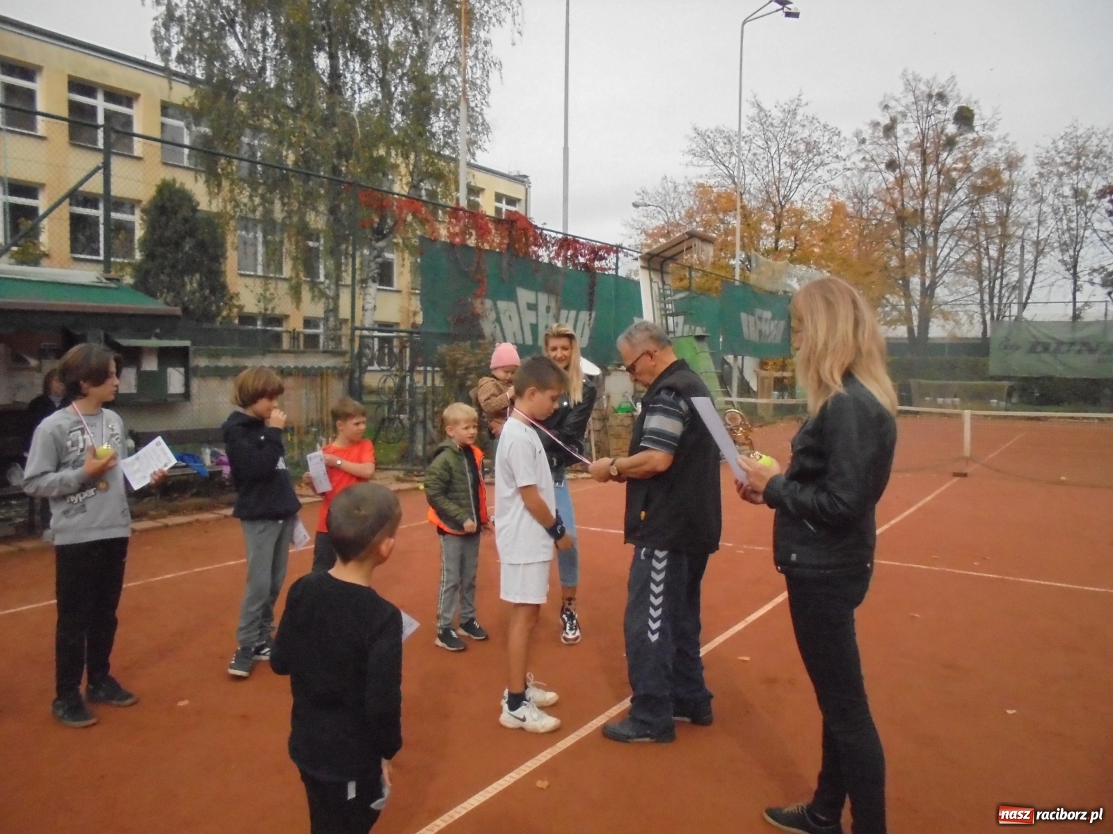 Zdjęcie w galerii na portalu naszraciborz.pl: Młodzi tenisiści rywalizowali na kortach Rafako wiadomości z regionu