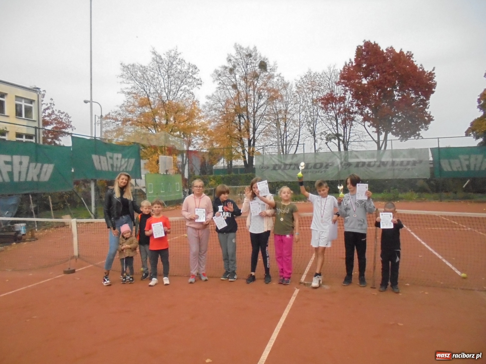 Zdjęcie w galerii na portalu naszraciborz.pl: Młodzi tenisiści rywalizowali na kortach Rafako wiadomości z regionu