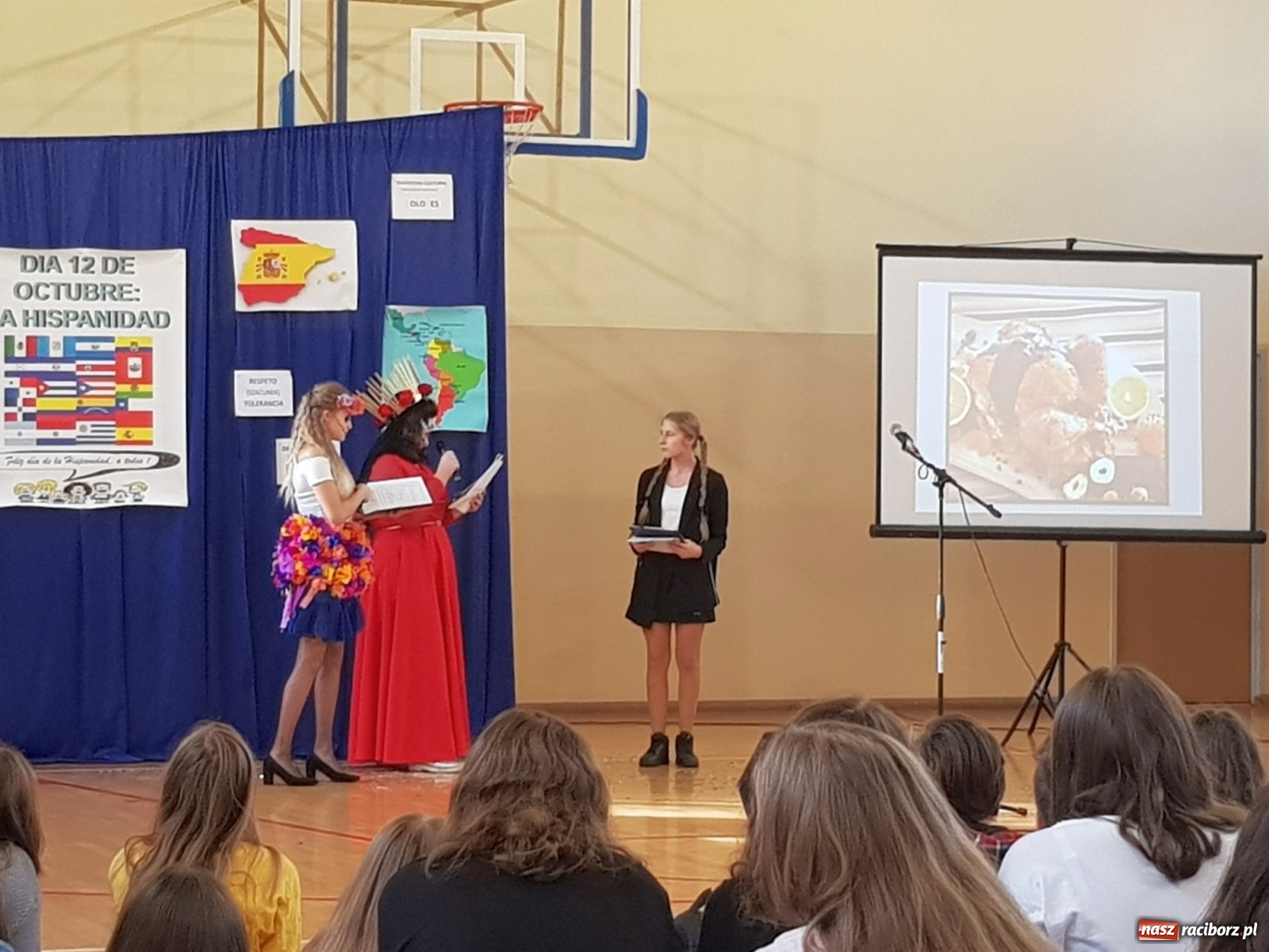 Zdjęcie w galerii na portalu naszraciborz.pl: Dzień języka hiszpańskiego w II LO  wiadomości z regionu