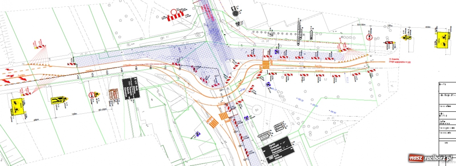Zdjęcie w galerii na portalu naszraciborz.pl: Wiceprezydent Konieczny o terminie rozpoczęcia budowy ronda przy Mechaniku  wiadomości z regionu