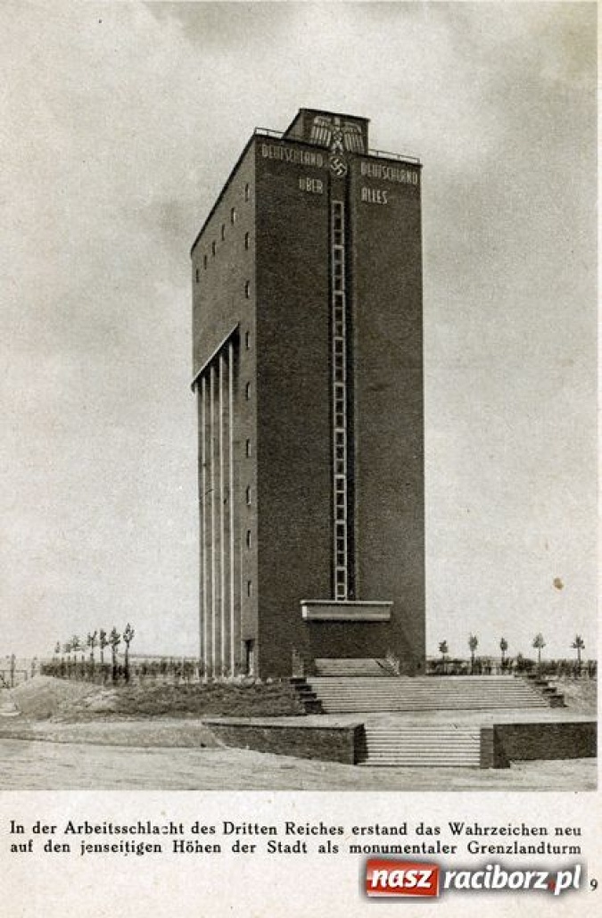 Zdjęcie w galerii na portalu naszraciborz.pl: Brunatna historia wieży ciśnień wiadomości z regionu