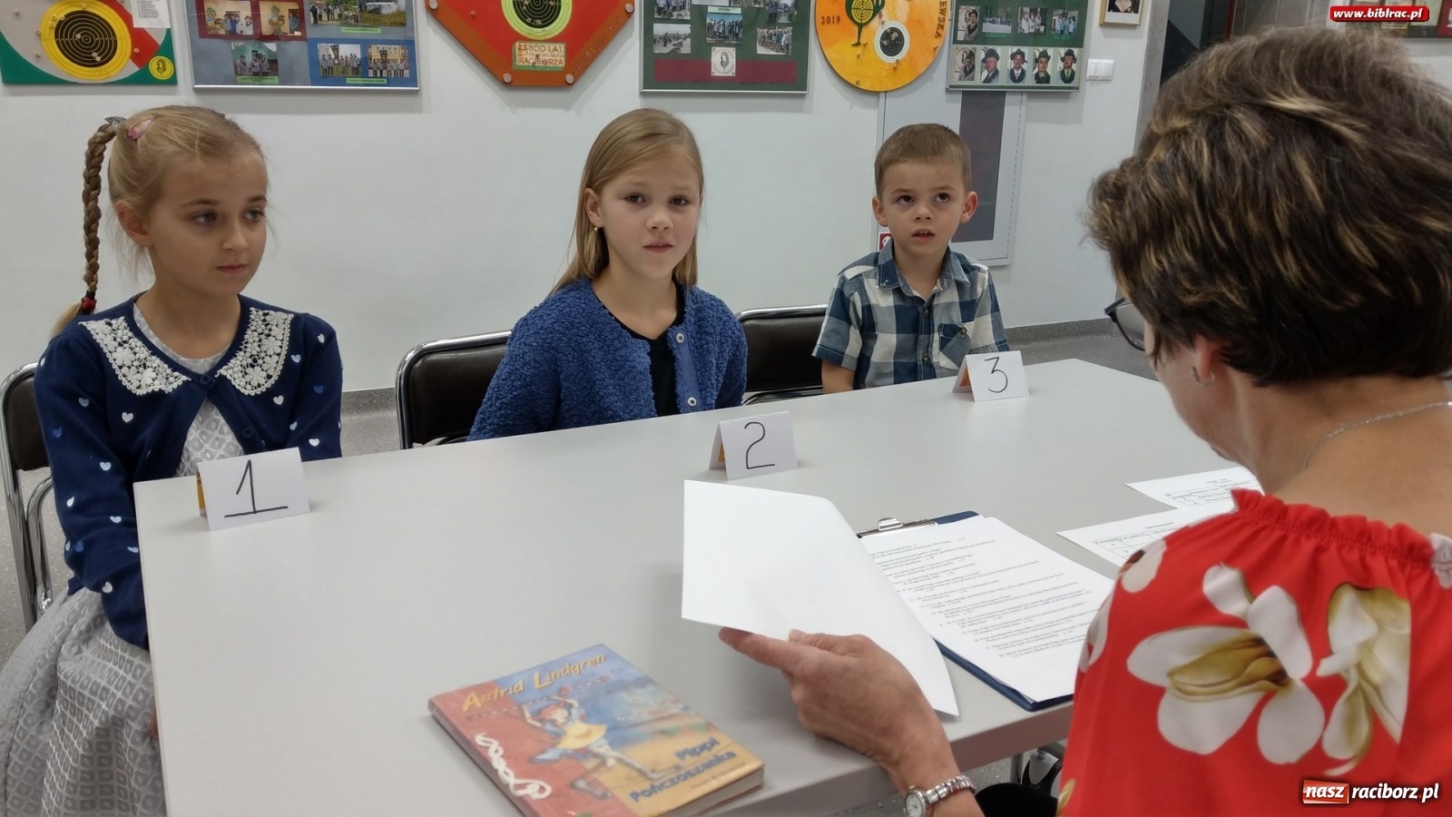 Zdjęcie w galerii na portalu naszraciborz.pl: Konkurs wiedzy o Pippi Pończoszance w raciborskiej książnicy wiadomości z regionu