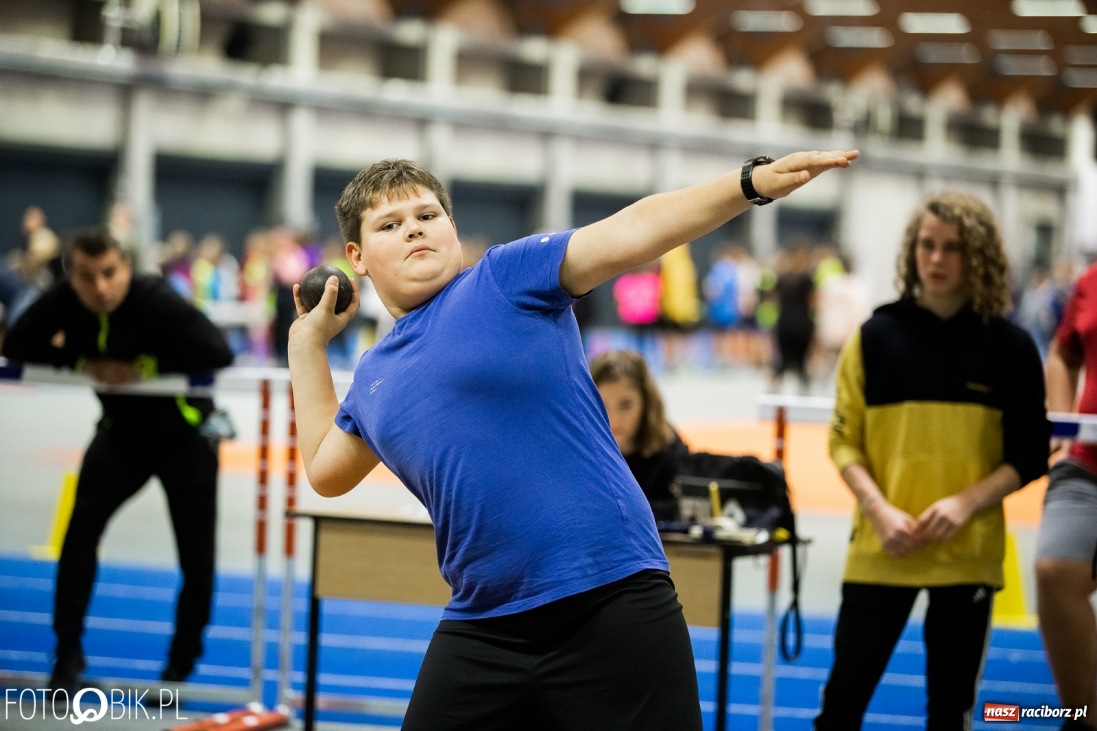 Zdjęcie w galerii na portalu naszraciborz.pl: Jesienne Halowe Mistrzostwa Raciborza w lekkiej atletyce wiadomości z regionu