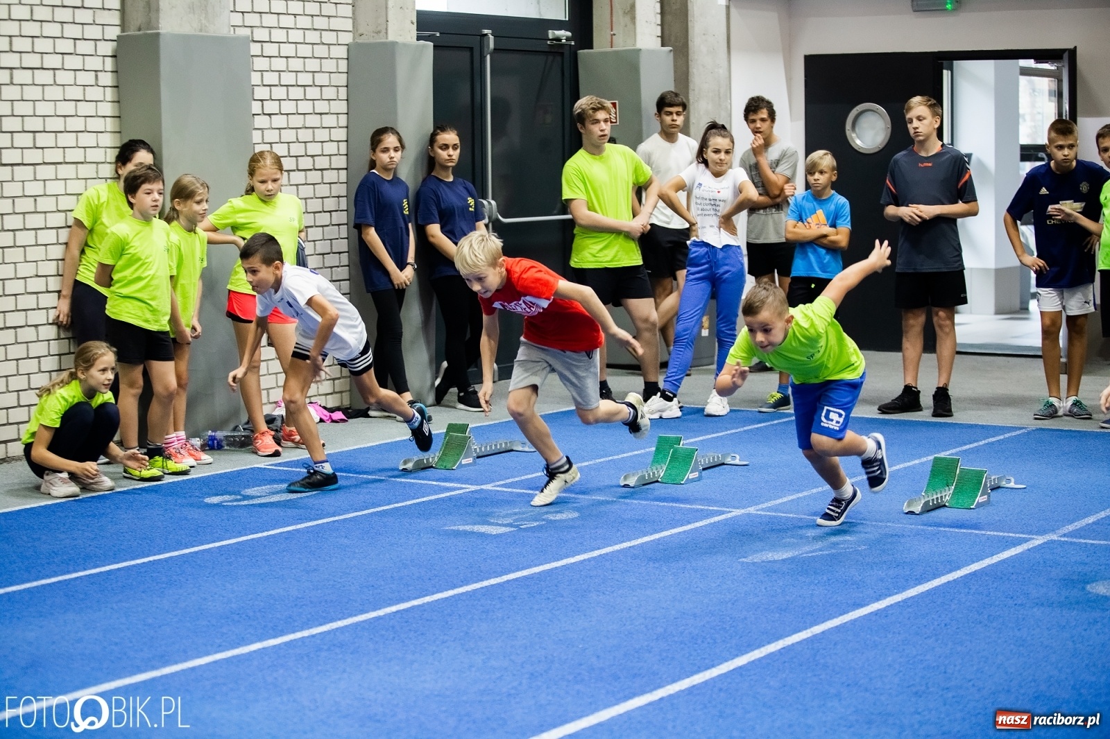 Zdjęcie w galerii na portalu naszraciborz.pl: Jesienne Halowe Mistrzostwa Raciborza w lekkiej atletyce wiadomości z regionu